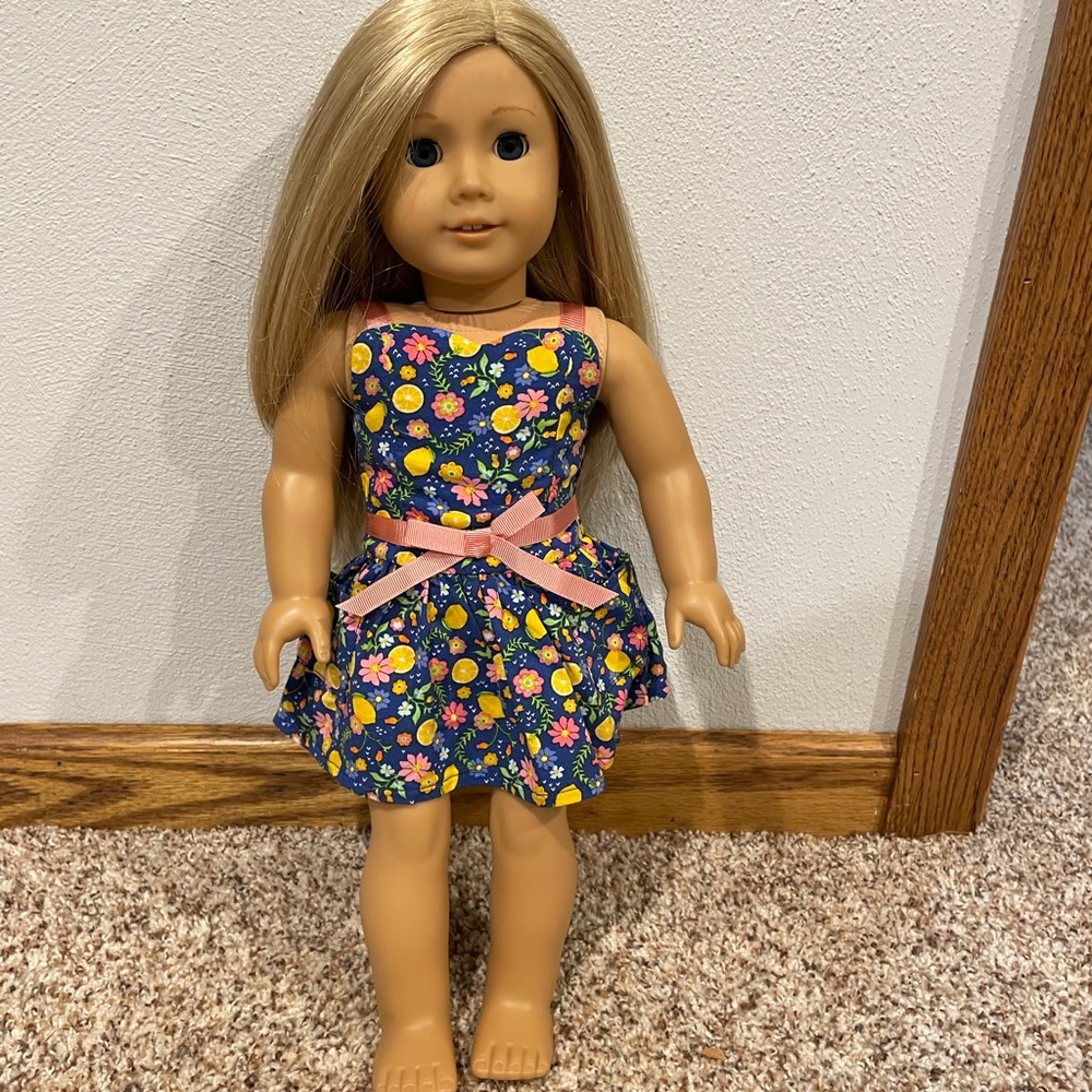 American Girl Truly Me doll with pierced ears